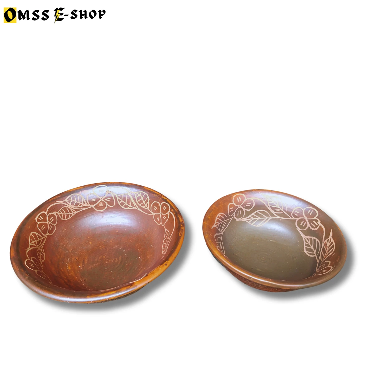 Beautiful and durable terracotta clay bowl 2 set