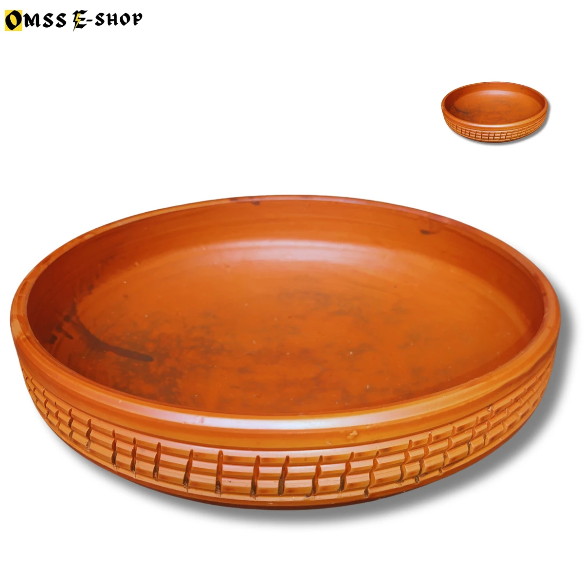 Beautiful and durable terracotta clay bowl plate shanki