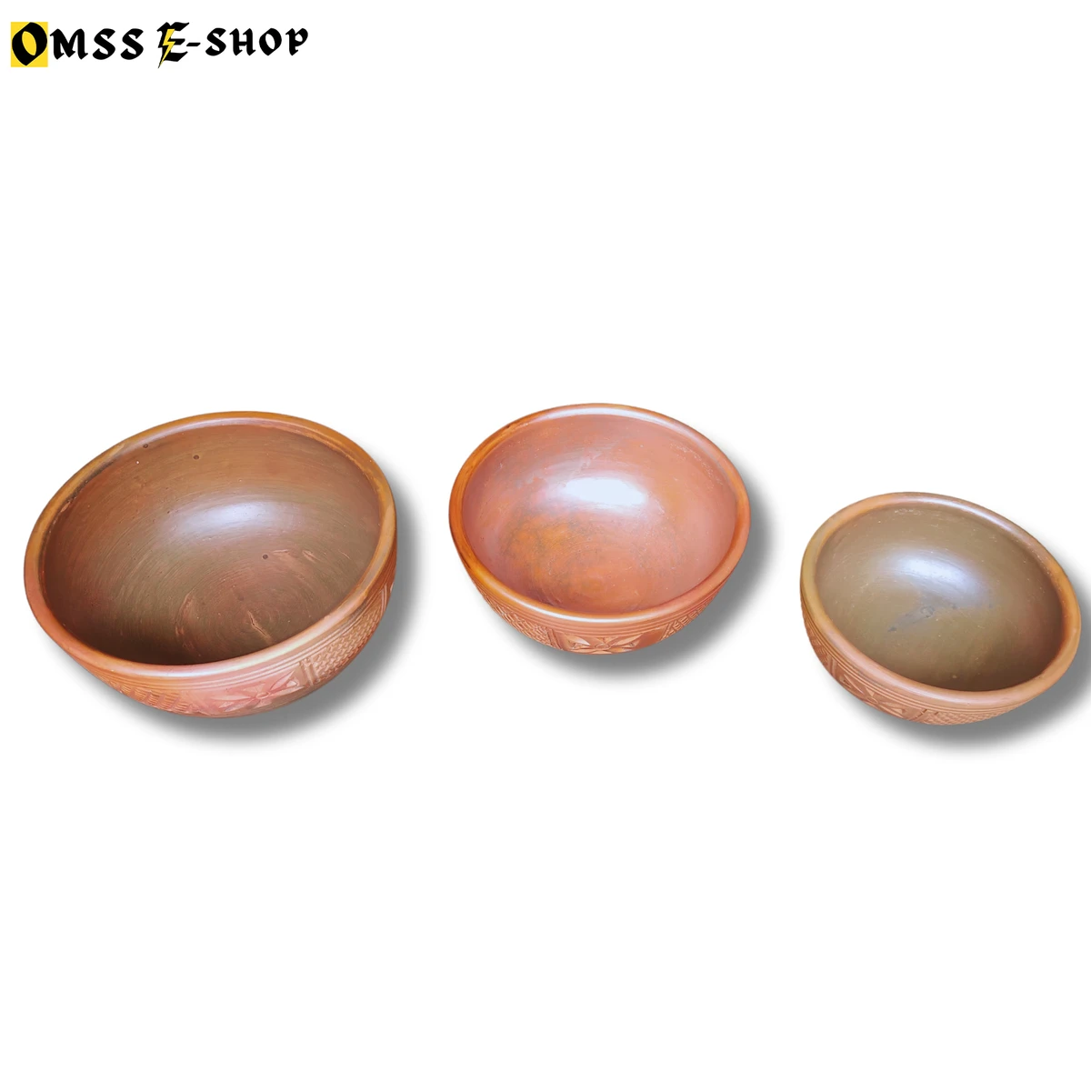 Beautiful and durable terracotta clay bowl 5 pieces