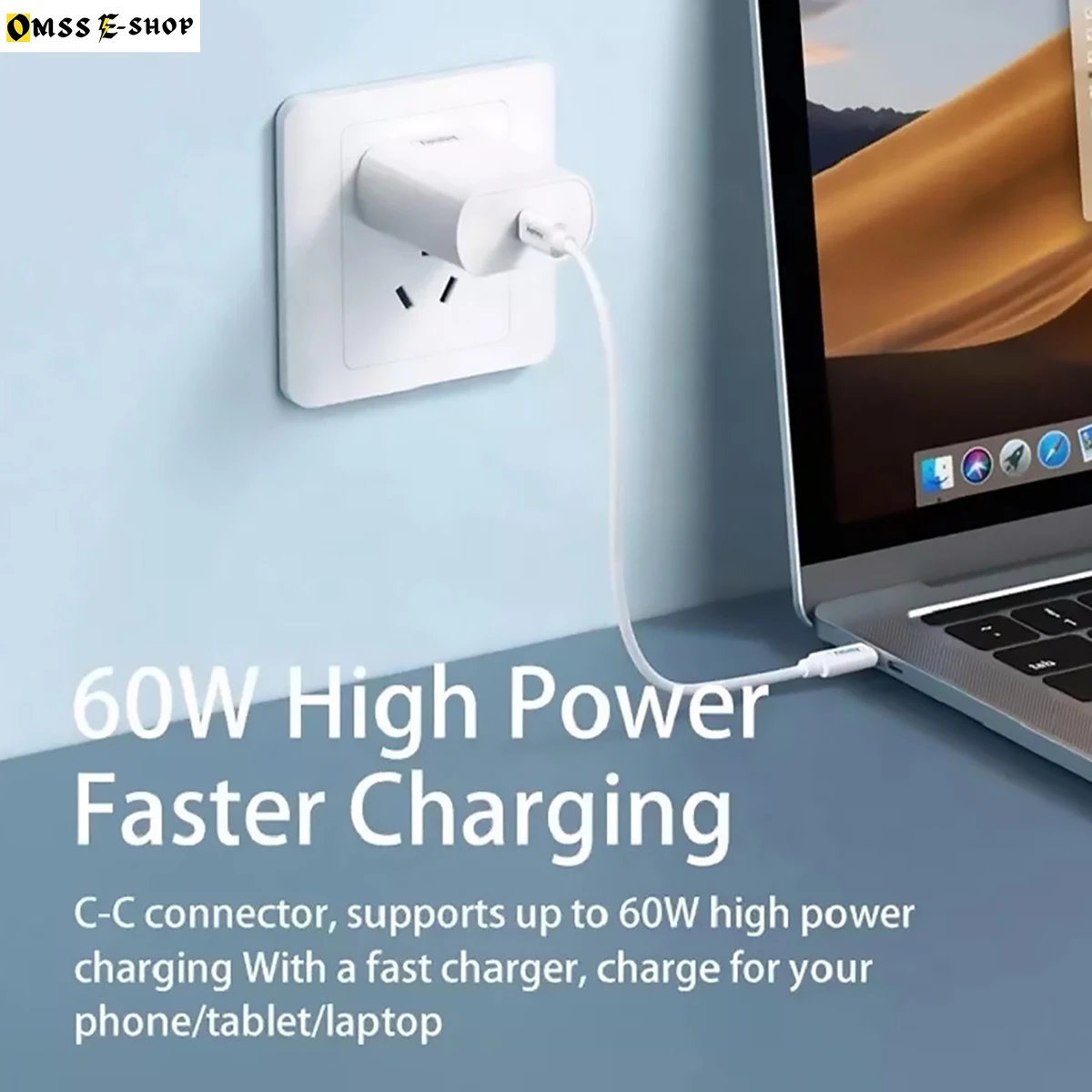 Data Cable Set with 60W Fast Charging