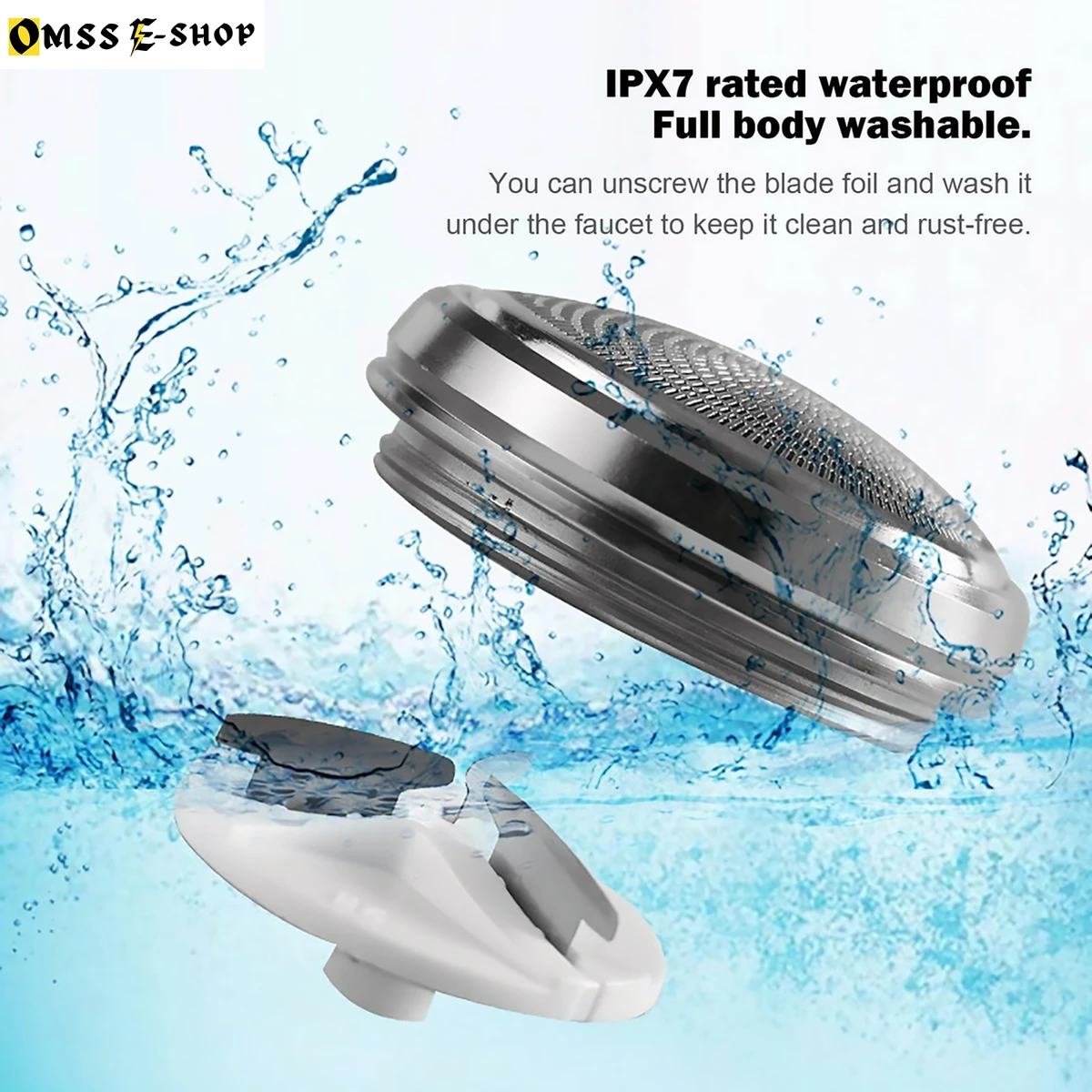 Portable Pocket Size Waterproof Electric Razor