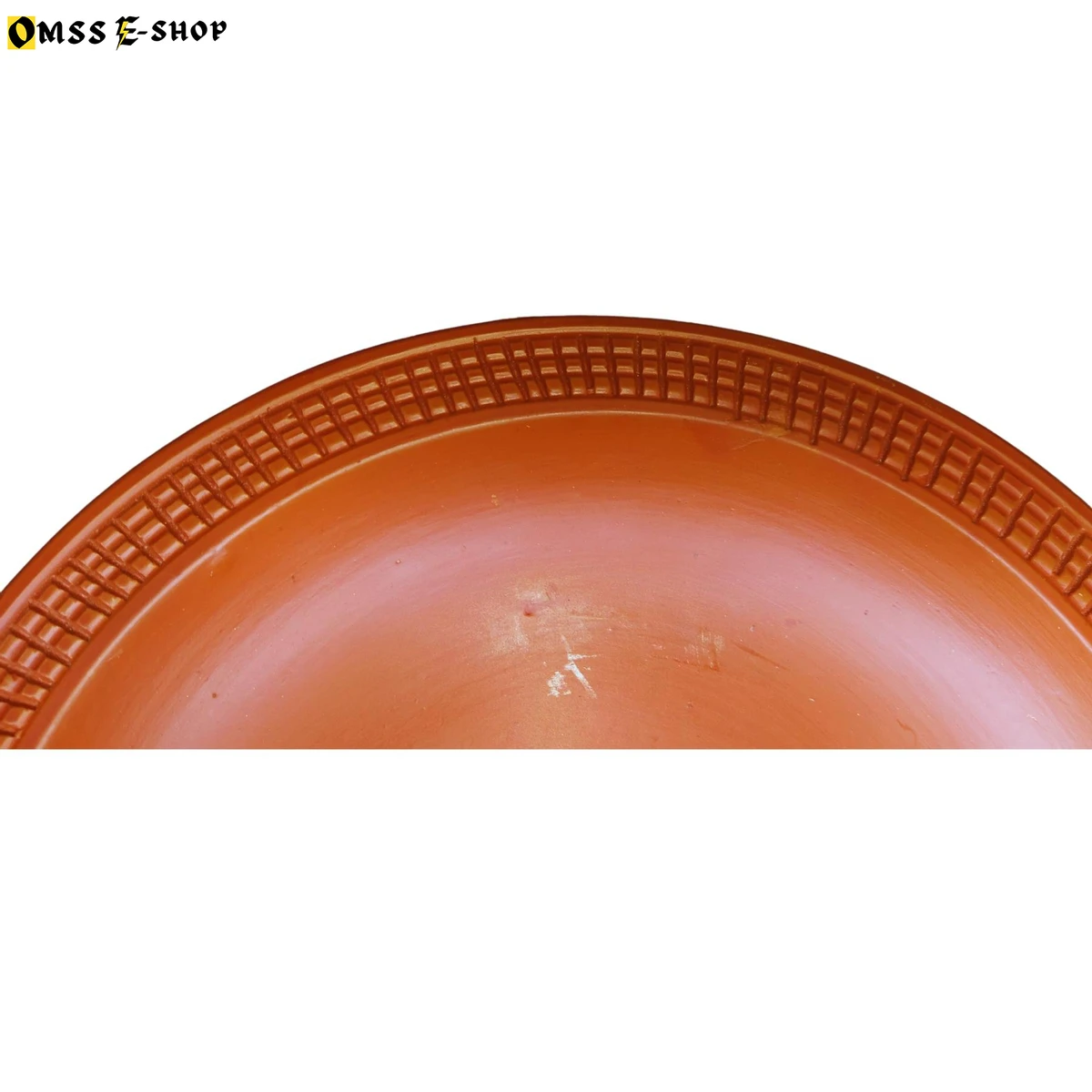 Newfangled - Beautiful and durable terracotta clay Shanki Plate Plain Dotted- Kitchen & Dining - Modern and Trendy- Vibes RP-100DH-OS