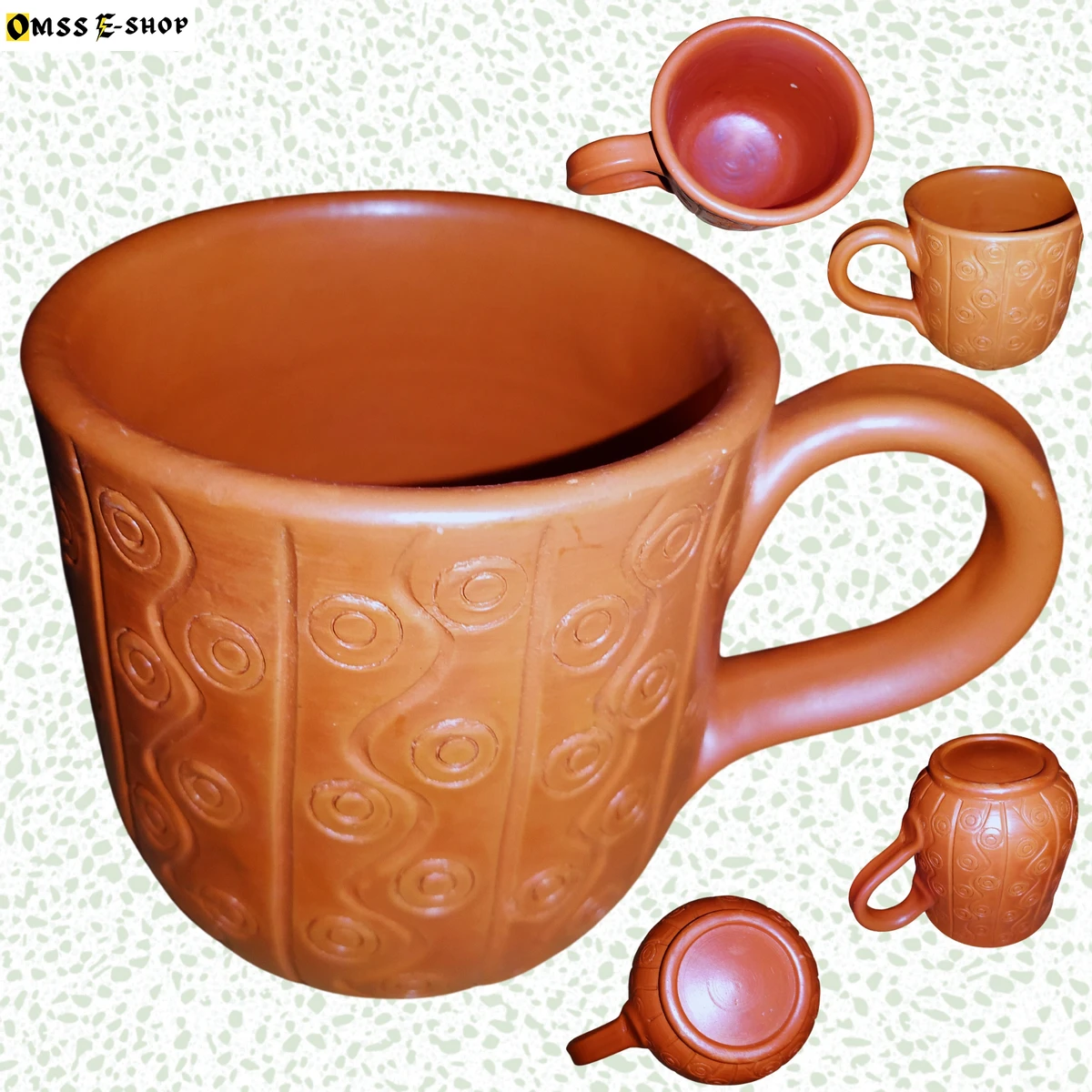 Newfangled-Beautiful And Durable Clay Tea, Water, Coffee Mug-Kitchen & Dining-Modern and Trendy-Vibes