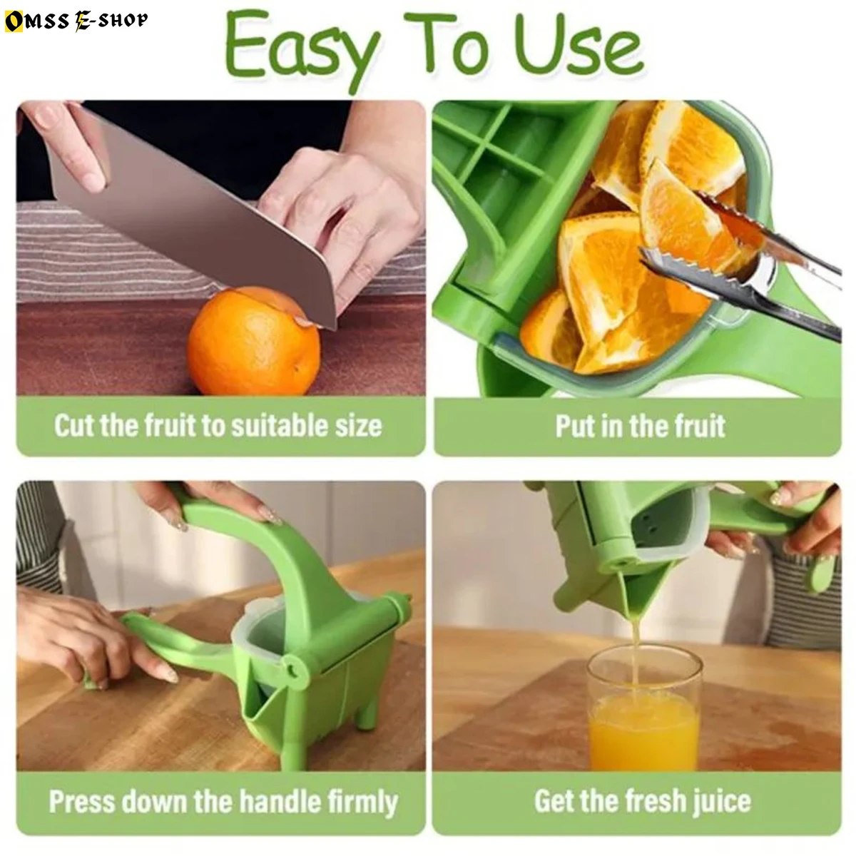 Manual Juicer Hand Pressure Fruit Squeezer Watermelon Orange Lemon Squeezer Fresh Juice Maker Kitchen Gadget Fruit Tool