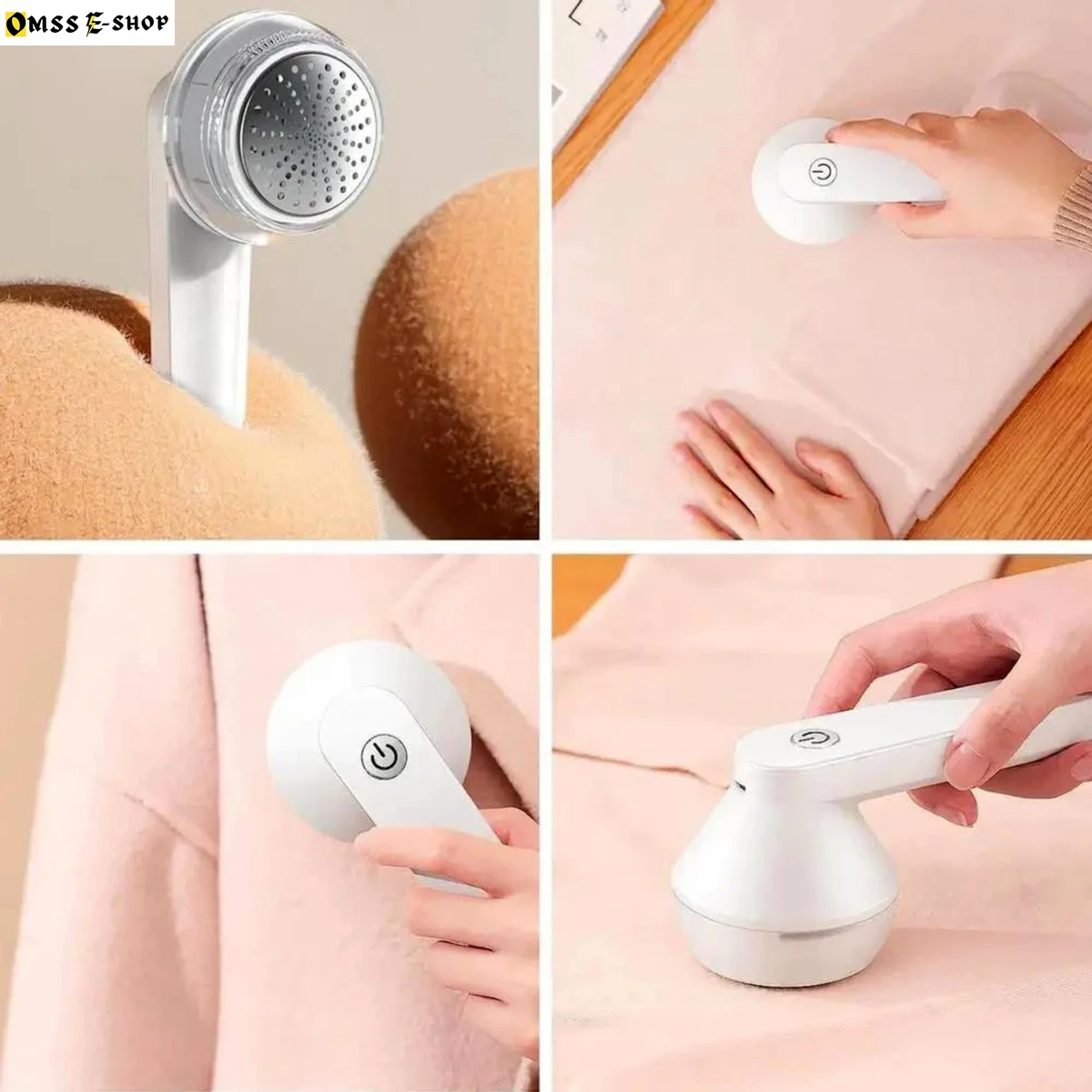 Lint Remover HairBall Trimmer Portable Fuzz Fabric Shaver Sweater Defuzzer With Replaceable Stainless Steel Blade Home Gadgets